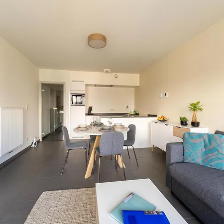 Chic Flat Near Beach, Cleaning Included أوستيند