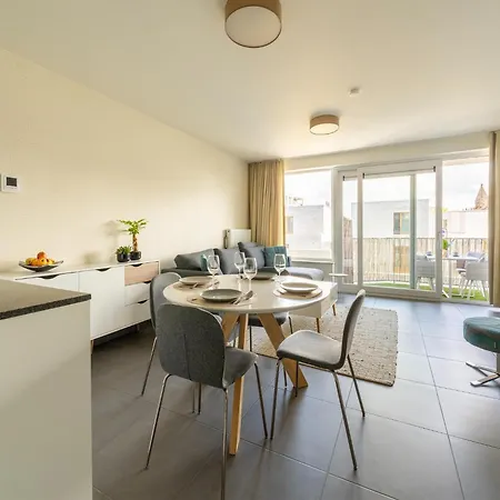Apartmán Chic Flat Near Beach, Cleaning Included Ostende